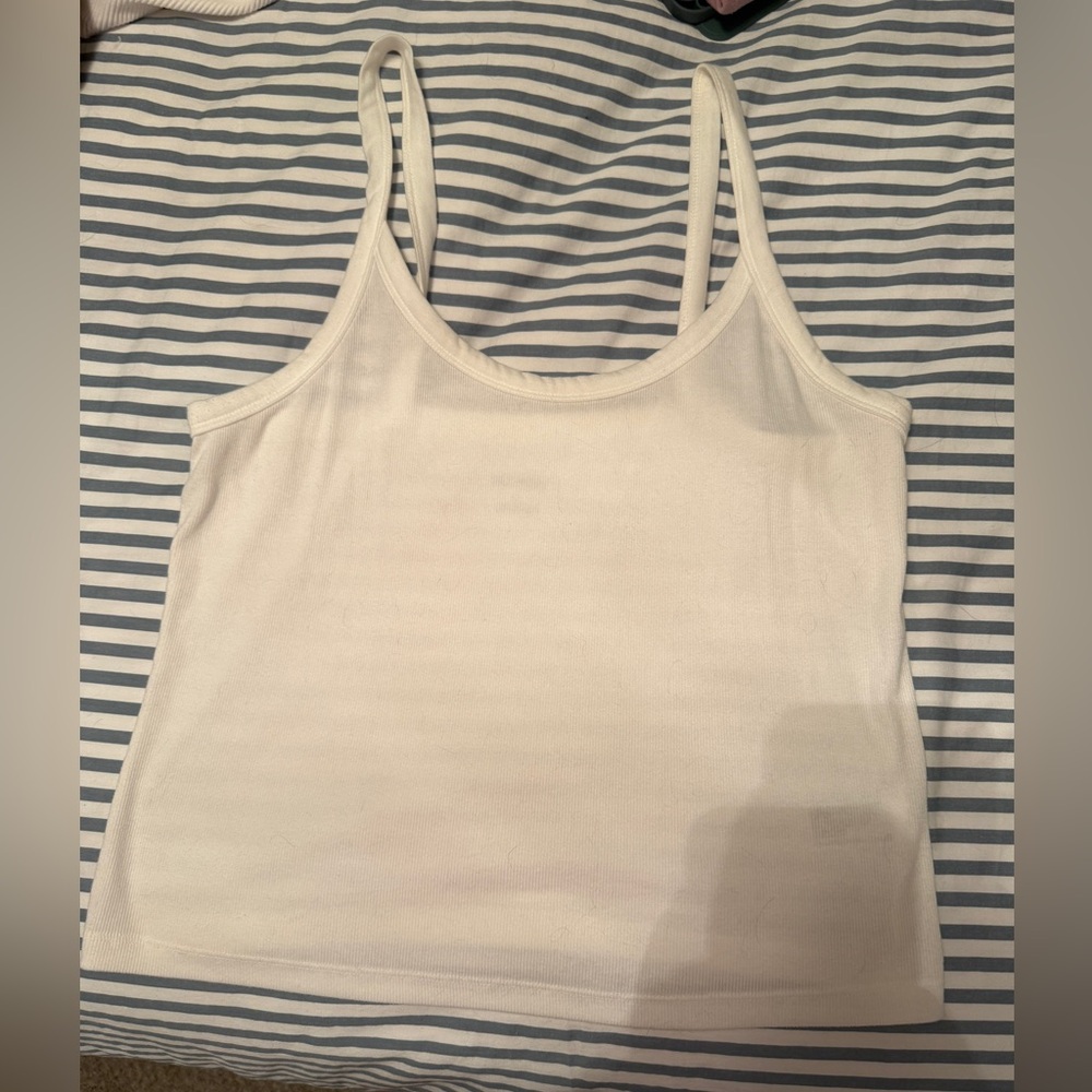 White Wild Fable Tank Top || Never Worn